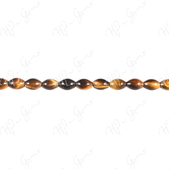 Tiger Eye Rice Beads