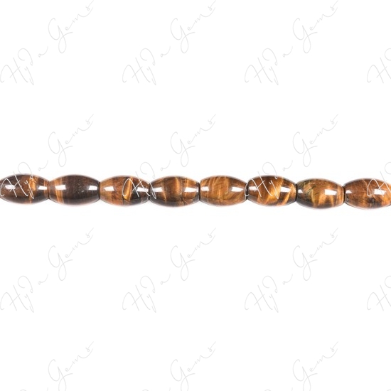 Tiger Eye Rice Beads