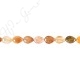 Multi Rutile Quartz Pear Beads