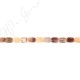 Multi Rutile Quartz Flat Rectangle Beads