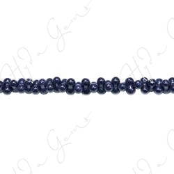 Blue Sand Stone 8 Shaped Beads