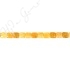 Yellow Quartz Flat Square Beads