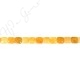 Yellow Quartz Flat Square Beads