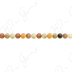 African Agate Round Beads