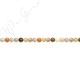 African Agate Round Beads