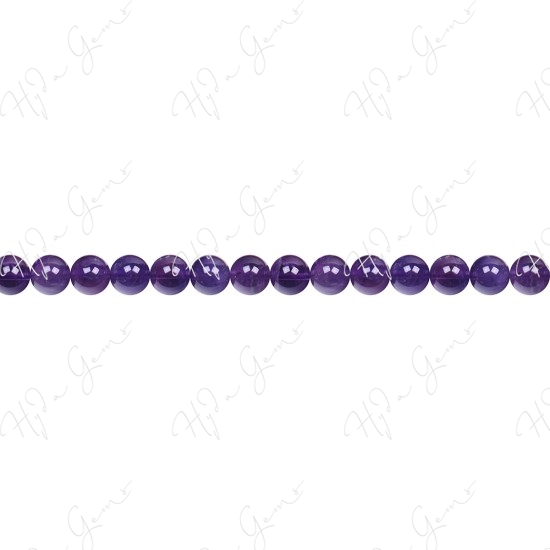 Amethyst Round Beads (AB)