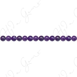 Amethyst Round Beads (AB2)