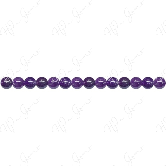 Amethyst Round Beads (AB2)