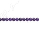 Amethyst Round Beads (A)