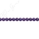 Amethyst Round Beads (AB+)