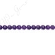 Amethyst Round Beads (AB)