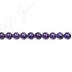 Amethyst Round Beads (AB+)