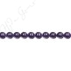 Amethyst Round Beads (AB)