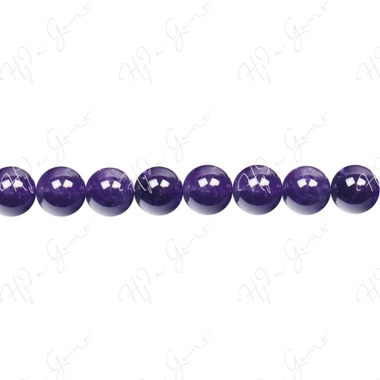 Amethyst Round Beads (AB)