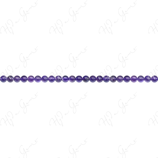 Amethyst Round Beads (AB1)