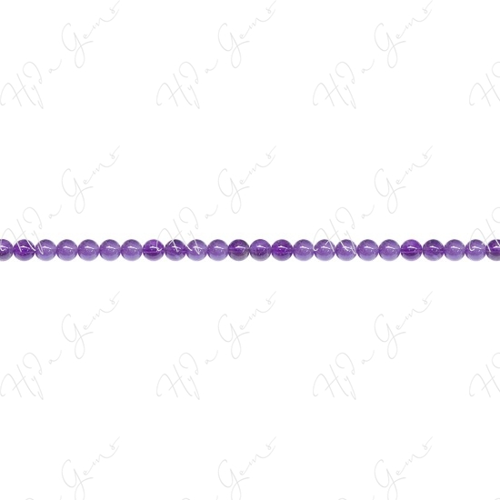 Amethyst Round Beads (AB2)