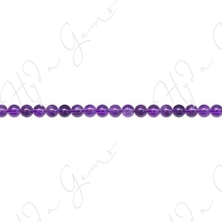 Amethyst Round Beads (AB1)