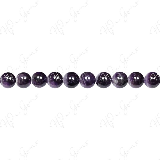  Amethyst Quartz Round Beads