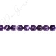  Amethyst Quartz Round Beads