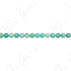 African Amazonite Multi-Color Round Beads