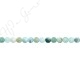 Matte Amazonite Multi-Color Round Beads