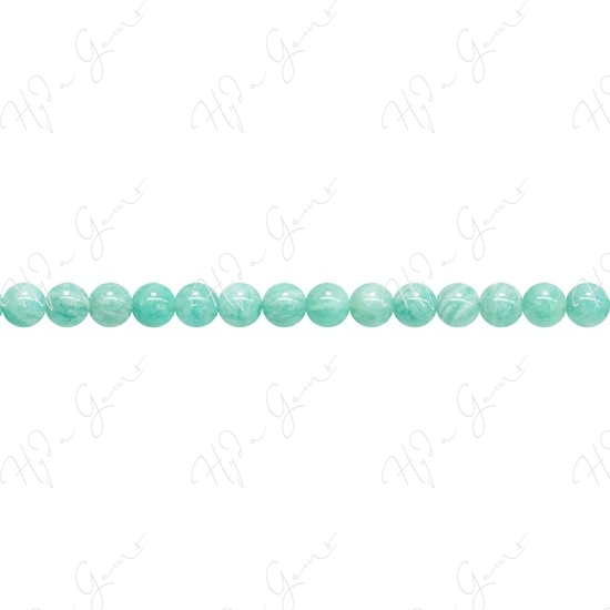 Amazonite Mix Color Round Beads (A)