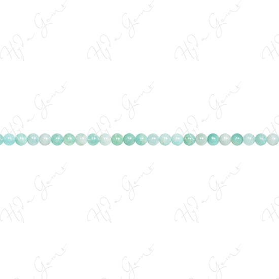 Amazonite Mix Color Round Beads (A)