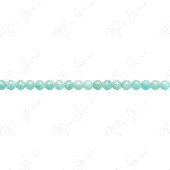 Amazonite Mix Color Round Beads (A)