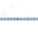 Aquamarine Round Beads (2A)