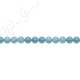 Aquamarine Round Beads (4A)