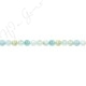 Aquamarine Multi-Color Round Beads (A1)