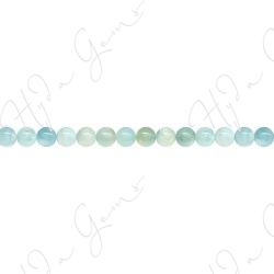 Aquamarine Multi-Color Round Beads (AB)