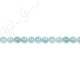 Aquamarine Multi-Color Round Beads (A)