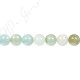 Aquamarine Multi-Color Round Beads