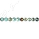 African Turquoise Round Beads