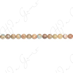 Aqua Terra Jasper Round Beads