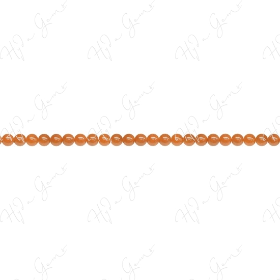 Red Aventurine Round Beads