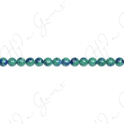 Azurite Round Beads