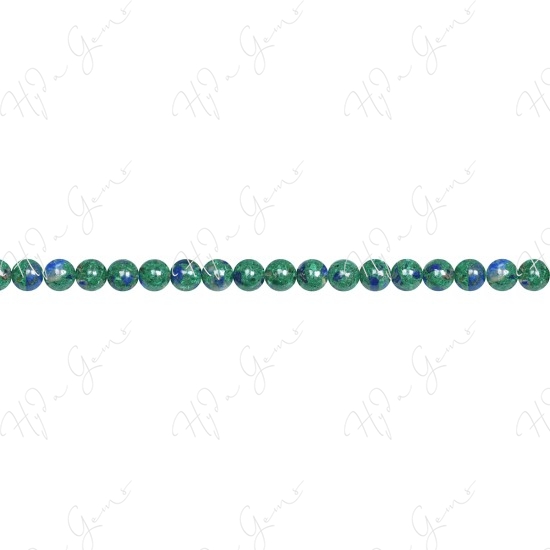 Azurite Round Beads