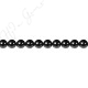 Black Agate Round Beads