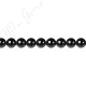 Black Agate Round Beads