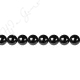 Black Agate Round Beads