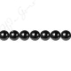 Black Agate Round Beads