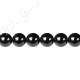 Black Agate Round Beads