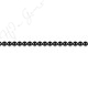 Black Crystal Round Beads