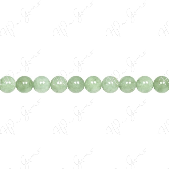 Burma Jade Round Beads