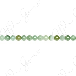 Burma Jade Multi-Color Round Beads (2A)