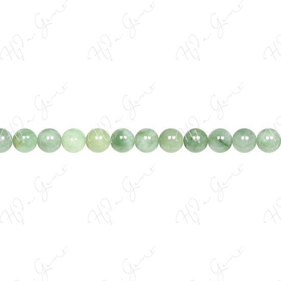 Burma Jade Multi-Color Round Beads (2A)