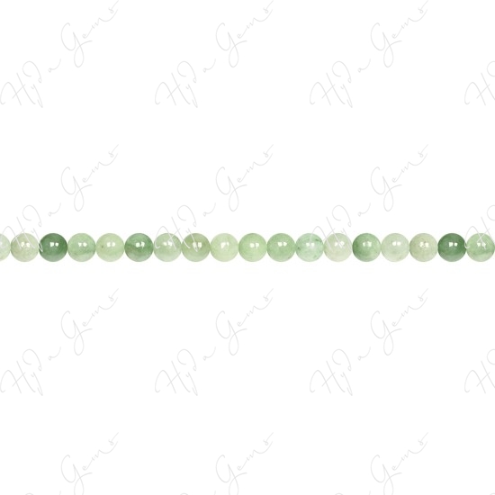 Burma Jade Multi-Color Round Beads (2A)