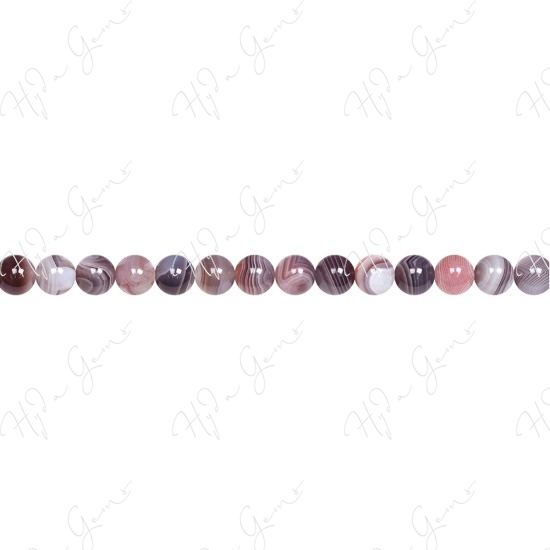 Botswana Agate Round Beads